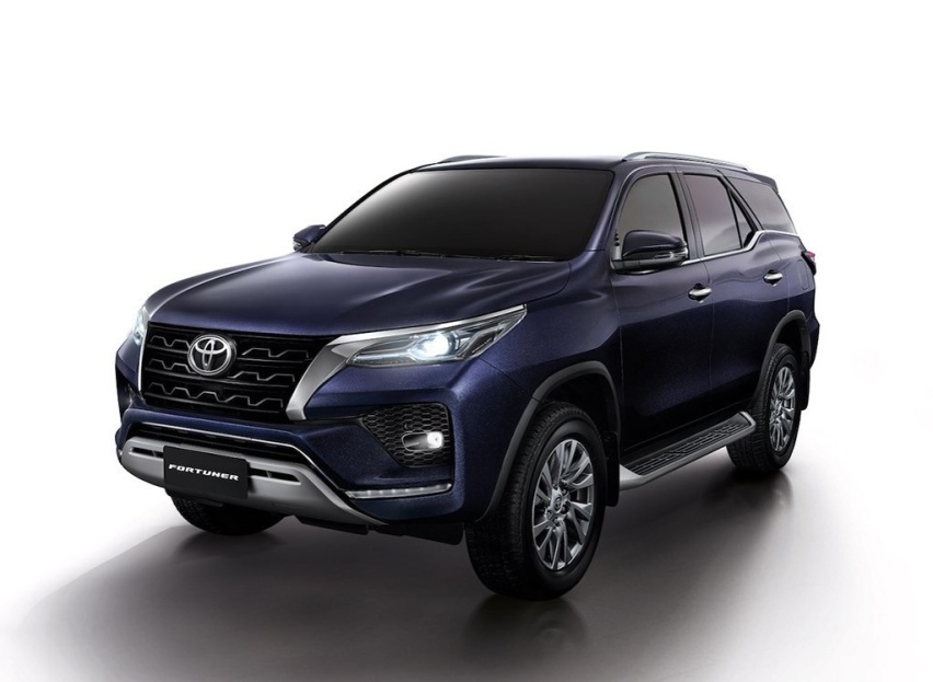 两种外观风格，新款丰田Fortuner“穿越者”官图发布