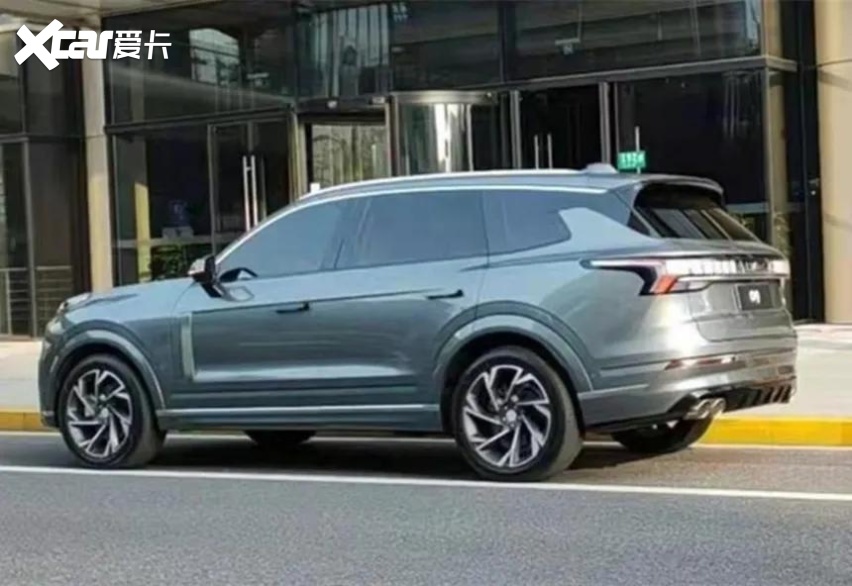 换标“红旗HS7”！领克09实车曝光，大7座，或搭沃尔沃动力