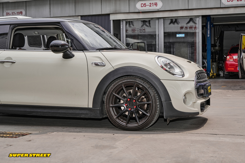享受驾驶乐趣 MINI F56改装KWSC街道舒适版绞牙避震