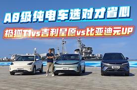 A0级纯电车选对才省心 极狐T1VS吉利星愿VS比亚迪元UP