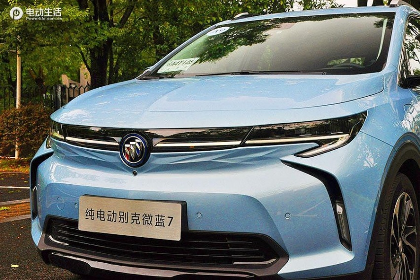 试驾别克微蓝7纯电SUV 高品质/高配置惊喜不断
