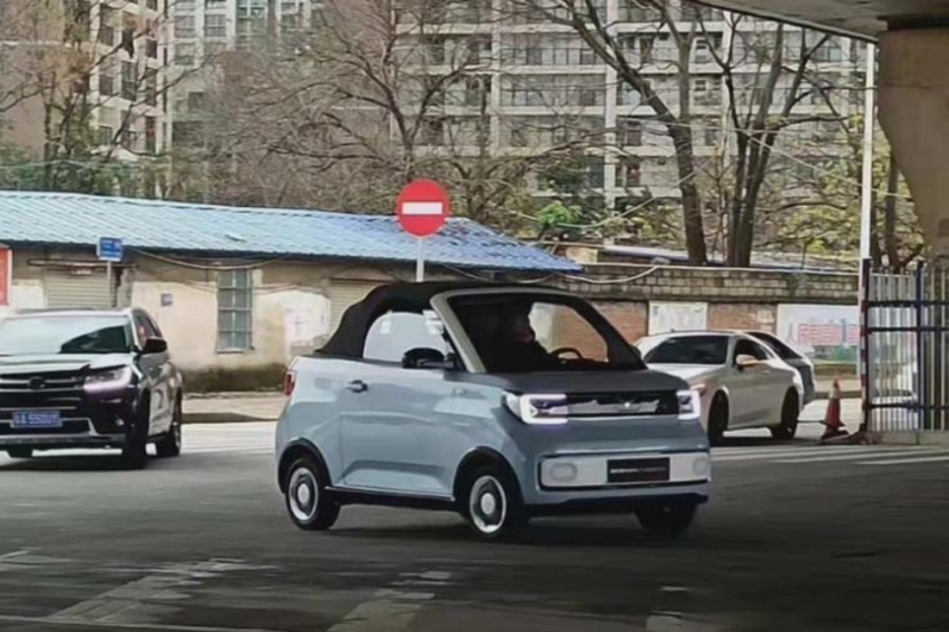 最便宜的敞篷车？宏光MINIEV敞篷版真的快来了！