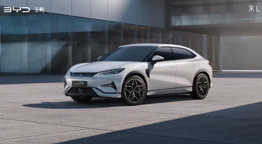 比亚迪王朝网“最美SUV” 比亚迪宋L外观官图发布