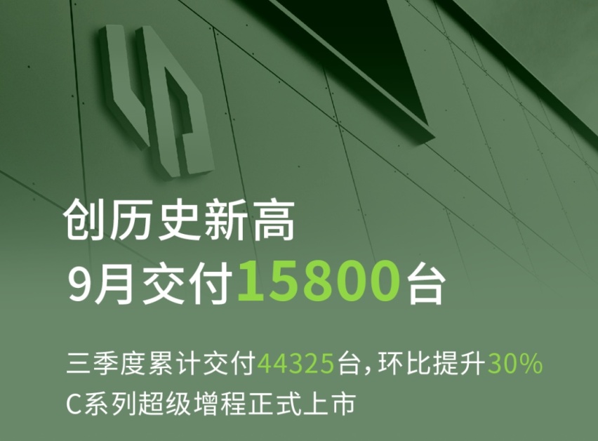 9月新能源销量：深蓝超过零跑，理想3.6万，比亚迪笑而不语