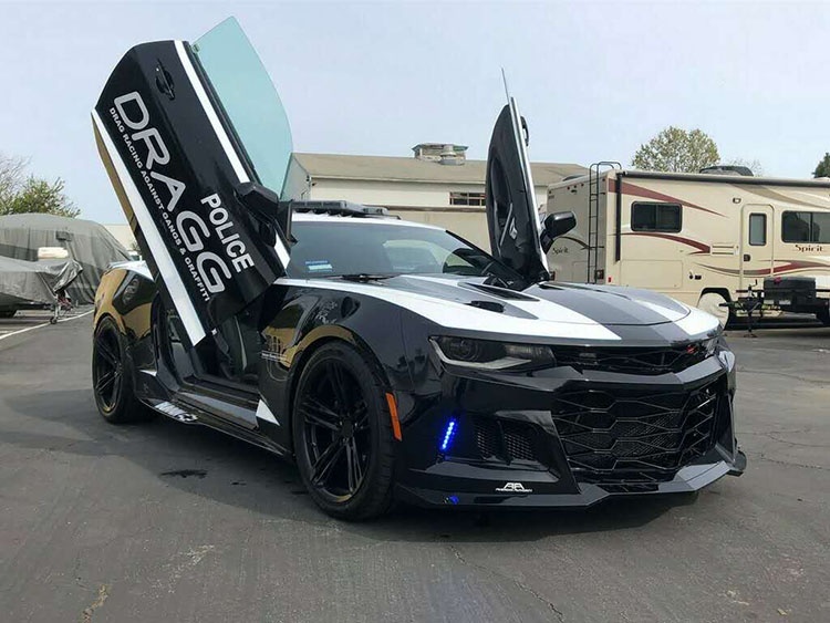 美国警车启用科迈罗MP Concepts套件