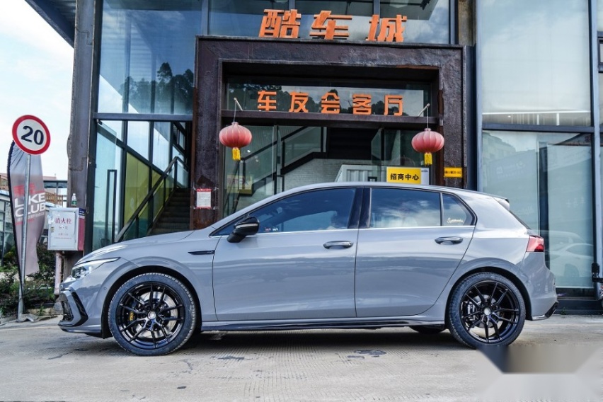 案例，高尔夫8改装TEI Racing P40NS+街道性能刹车卡钳套