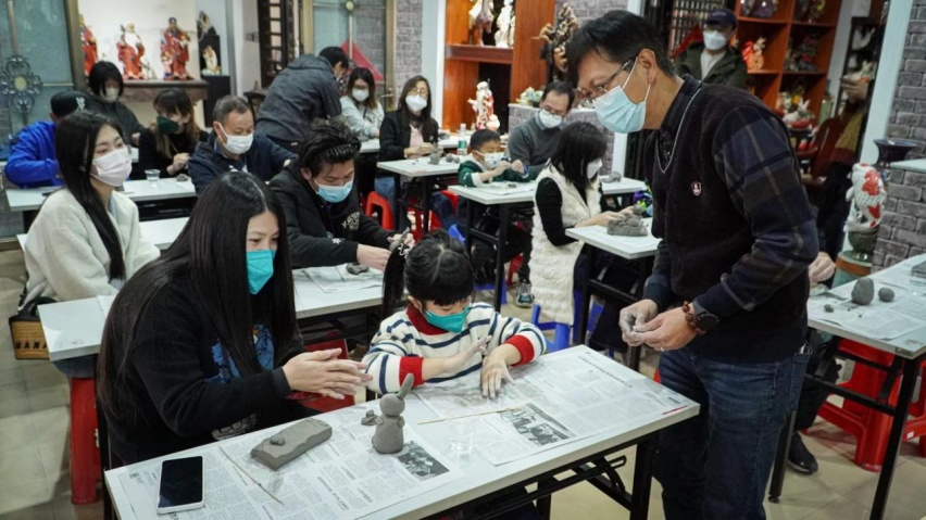 赛那让家人一起 享受陪伴和时光