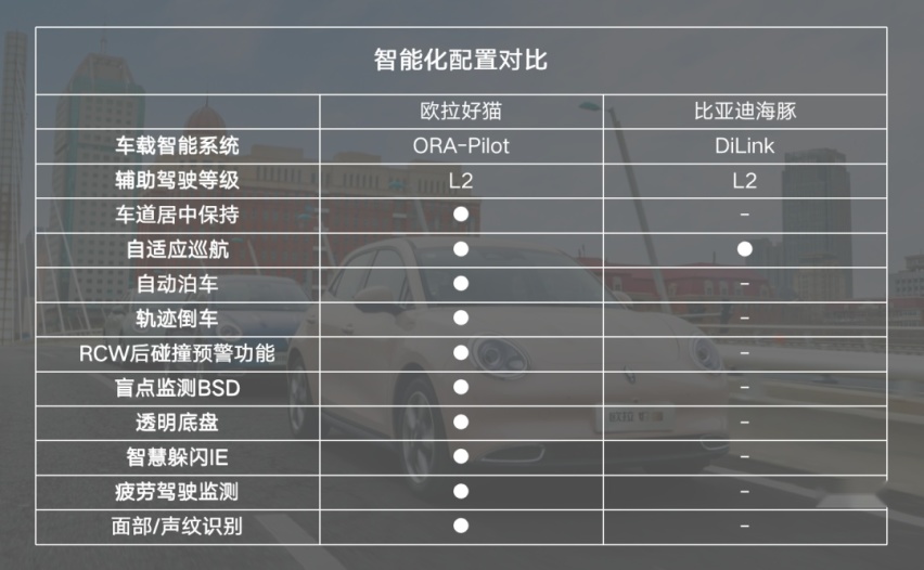 欧拉好猫对比比亚迪海豚，看谁才是女性心中性价比之王？