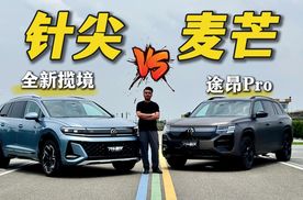 30万级中大型SUV王者之争！同门兄弟揽境与途昂Pro，谁才是真神？