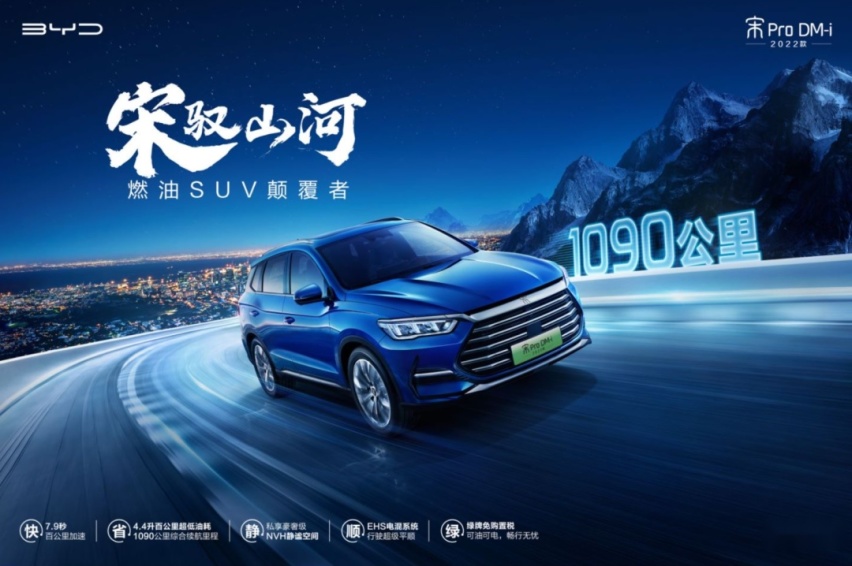 比亚迪宋Pro DM-i上市,销量密码就是DM-i?