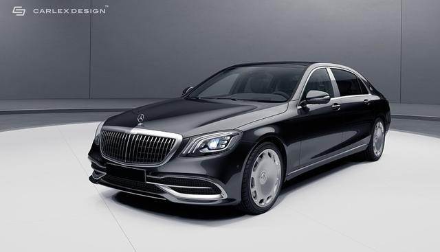 6.0V12迈巴赫S 650改装版，外观平平无奇，内饰土豪金加身