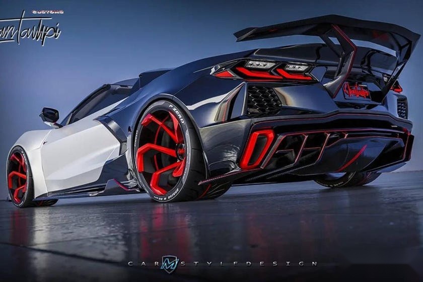 来自天堂的魔鬼 最狂野C8 Corvette宽体套件即将到来