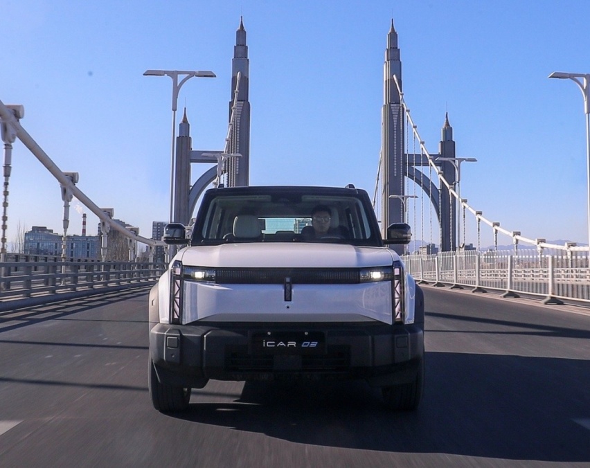 又潮又酷的电动小越野，奇瑞iCAR 03正式上市，10.98万起售