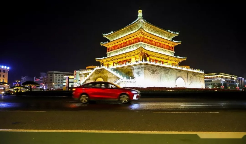 和北汽新能源EU5 R600 北京-成都的5天2400km