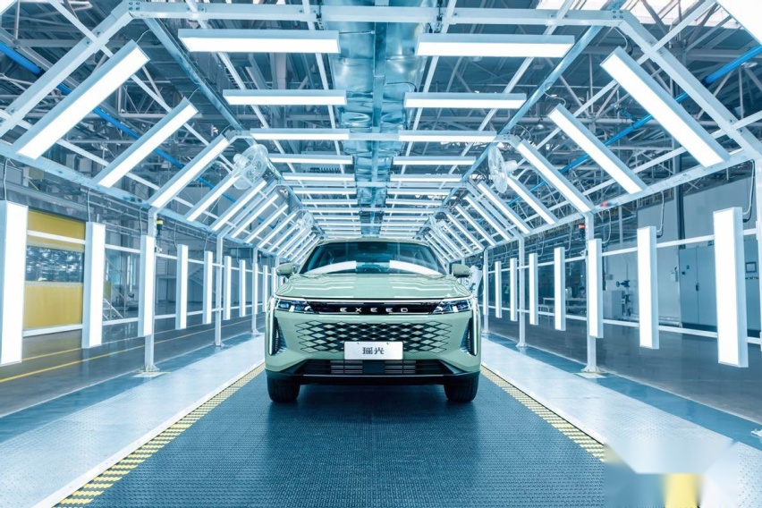 星途青岛超级智能工厂再创新纪录，首款投产车型星途瑶光开启盲订