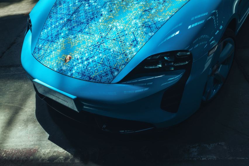 行走的艺术品，保时捷Taycan Turbo S 定制版设计的解读