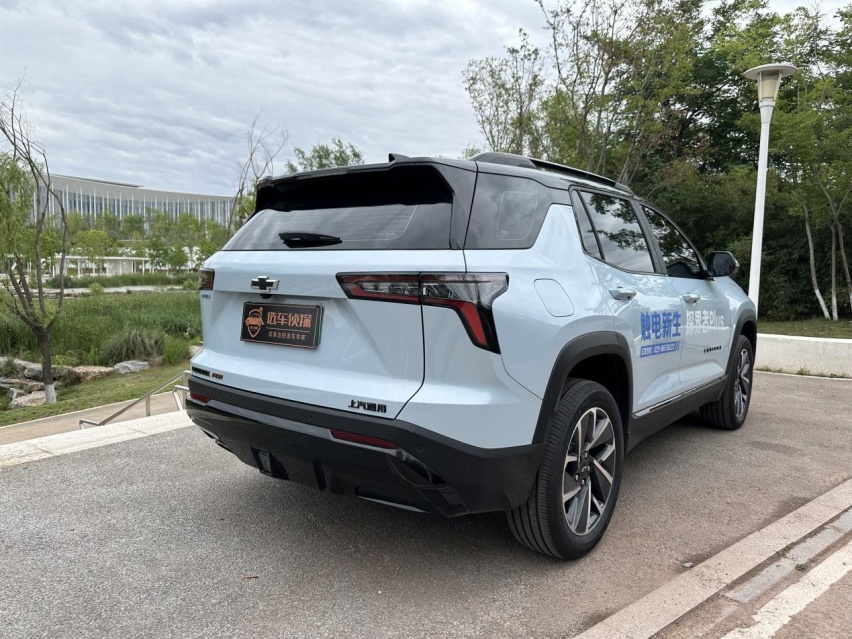 雪佛兰探界者Plus插混SUV、高通骁龙8155芯片、标配L2级驾驶辅