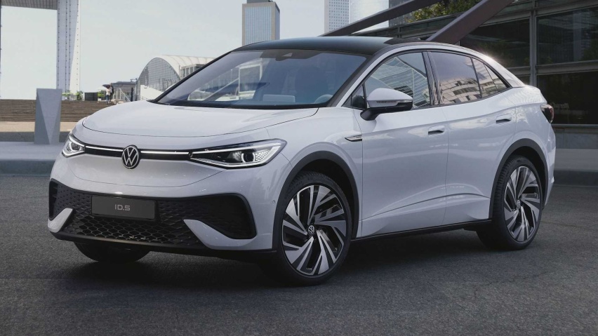 纯电动轿跑SUV 大众ID.5系列官图发布 最高续航520km