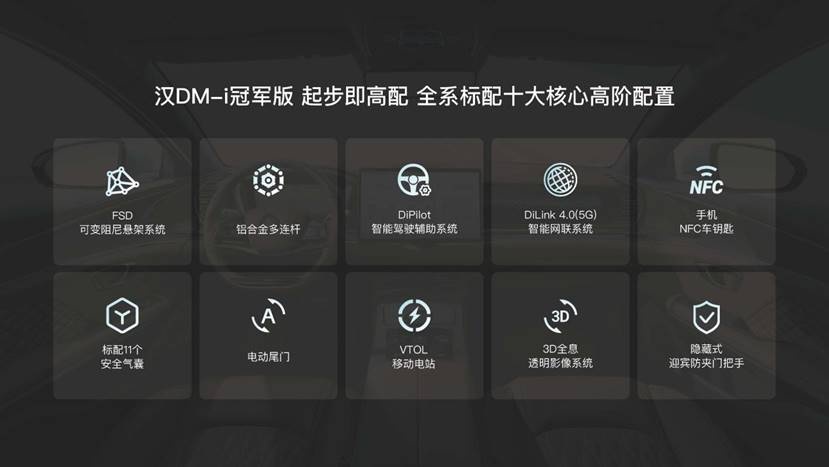定义B轿标杆，全新汉DM系列正式上市，售价18.98~28.98万元