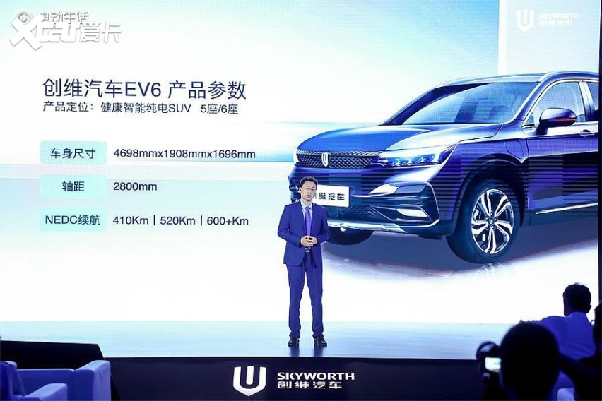 售15.28—24.98万元 创维跨界造车第一作EV6正式上市