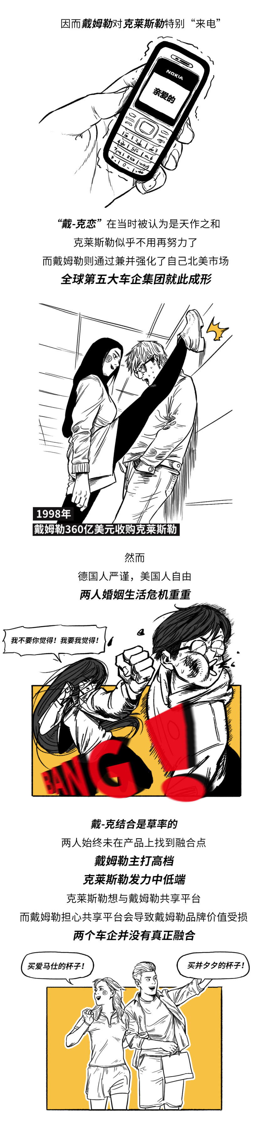 车企收购黑历史，虐恋堪比偶像剧！