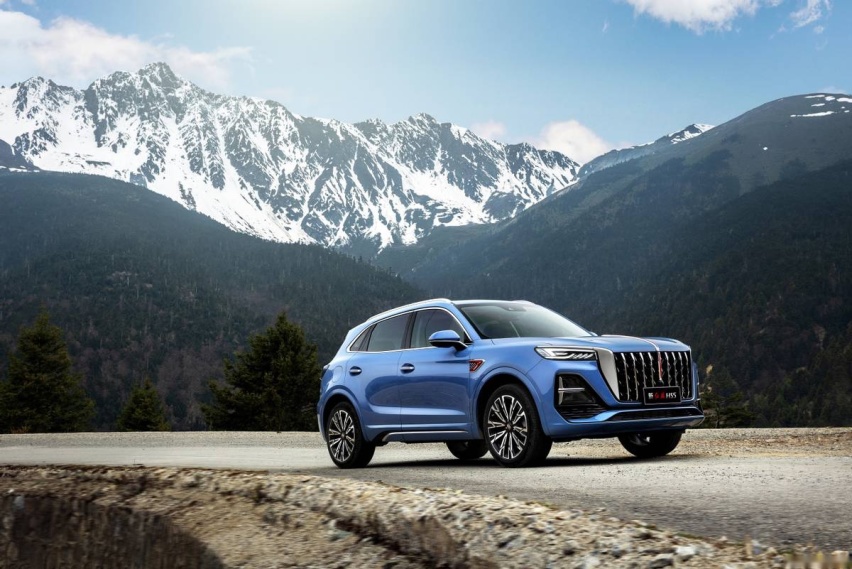 B级豪华SUV 售价18.38万元起 新红旗HS5长春马拉松上市
