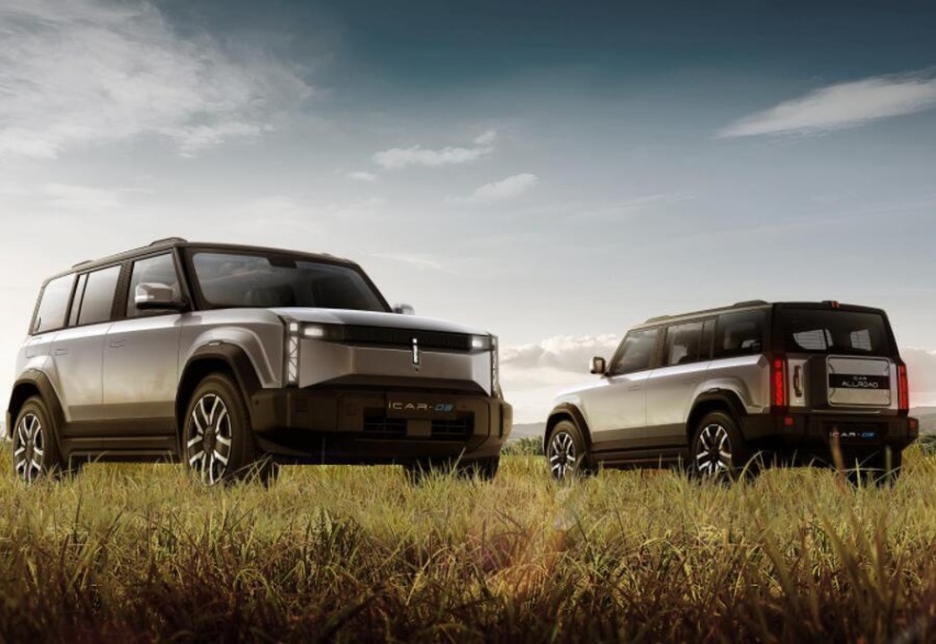 设计像路虎卫士？奇瑞纯电硬派SUV iCAR 03整车下线，或售15万
