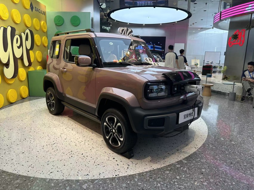 探店宝骏悦也，这款纯电小型SUV究竟怎样？