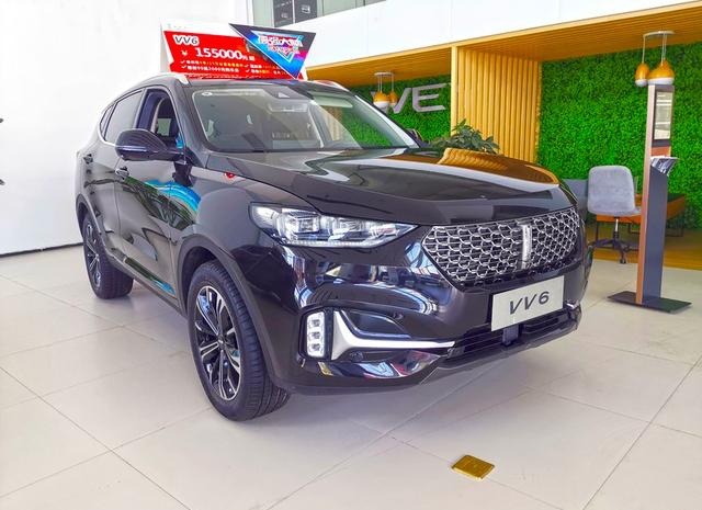 2021款长城WEY VV6实拍！车长4625mm配2.0T