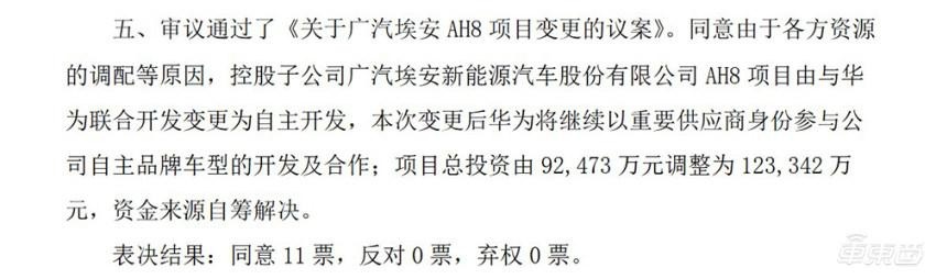 突发！广汽华为终止合作造车，双方仅保留采购关系
