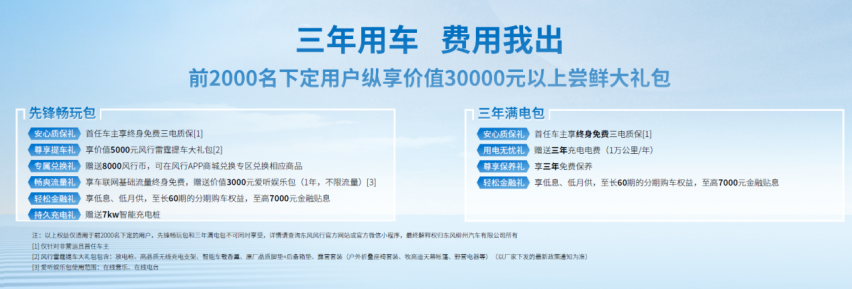 售价12.99万元起 东风风行纯电SUV雷霆正式上市