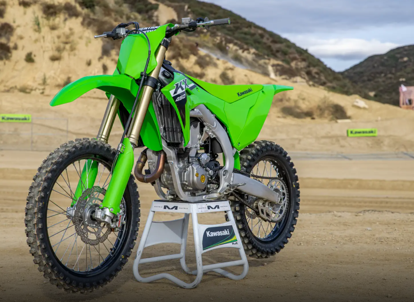 2024款川崎越野摩托KX450详解，发动机升级，电控更丰富