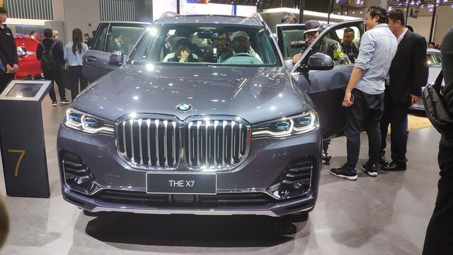 上海车展：全新宝马X7实车