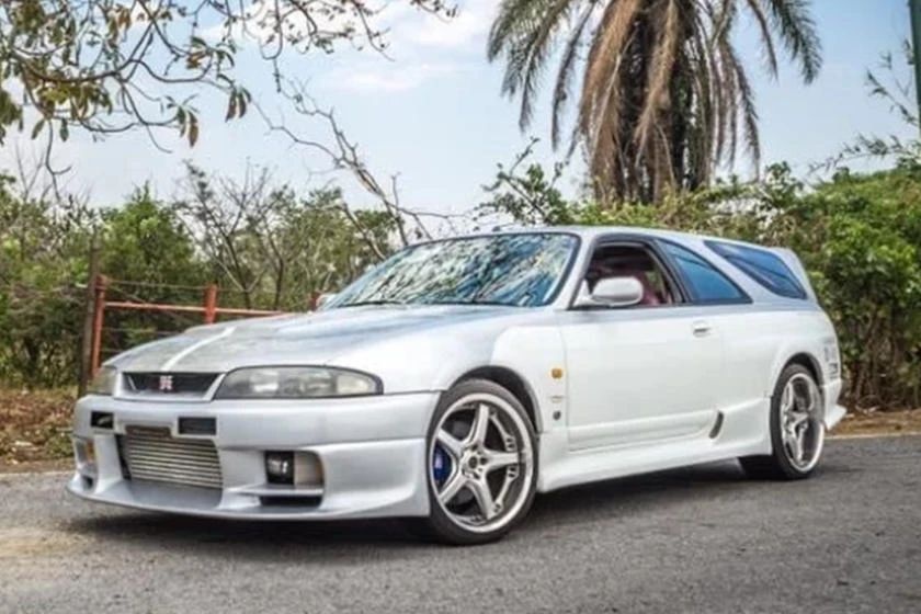 买不到就改一台 日产gt R Wagon R33猎装版 爱卡汽车爱咖号