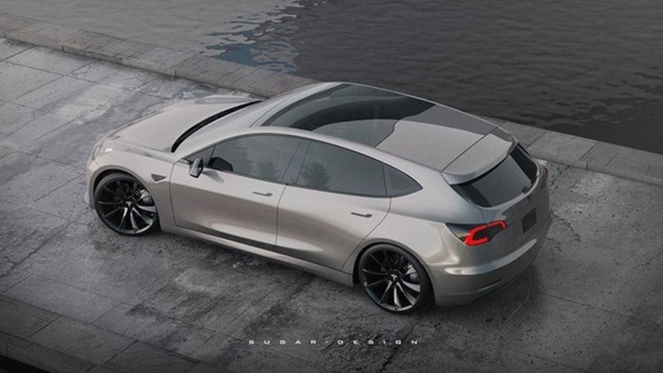 特斯拉Model 3旅行版效果图曝光 网友呼声还是很高