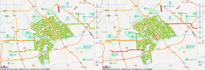 五一北京全城拥堵，亦庄畅行，百度AI信控技术给道路“丝滑”体验