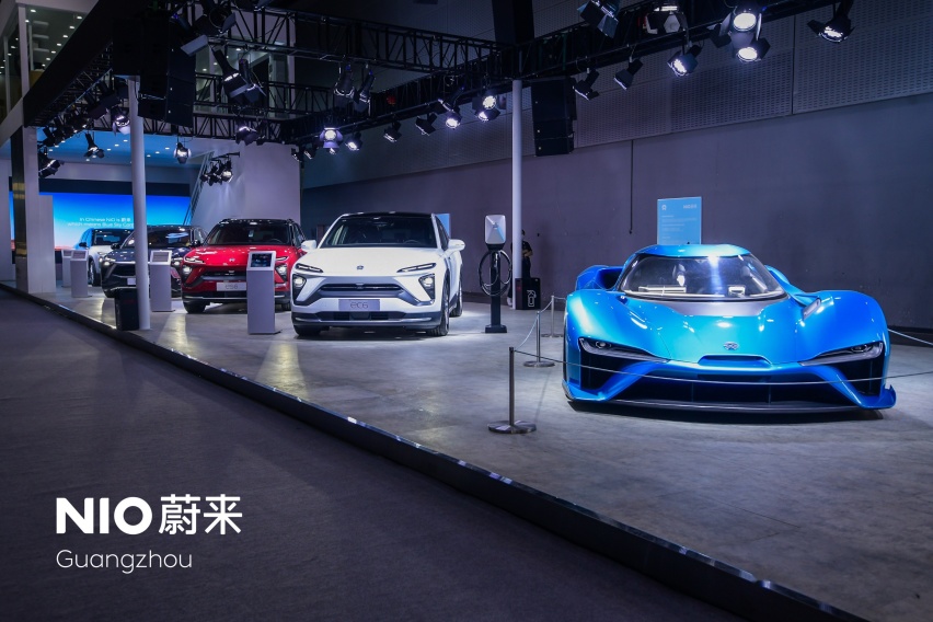 逐电华南 丨 蔚来携全系量产车型亮相第十八届广州国际车展