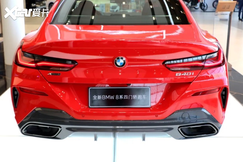 到店实拍宝马8系烈焰典藏版四门grancoupe的极致魅力