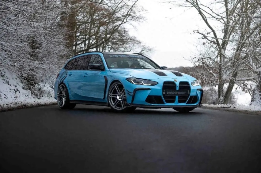 650匹旅行M3，Manhart改装宝马M3 Touring