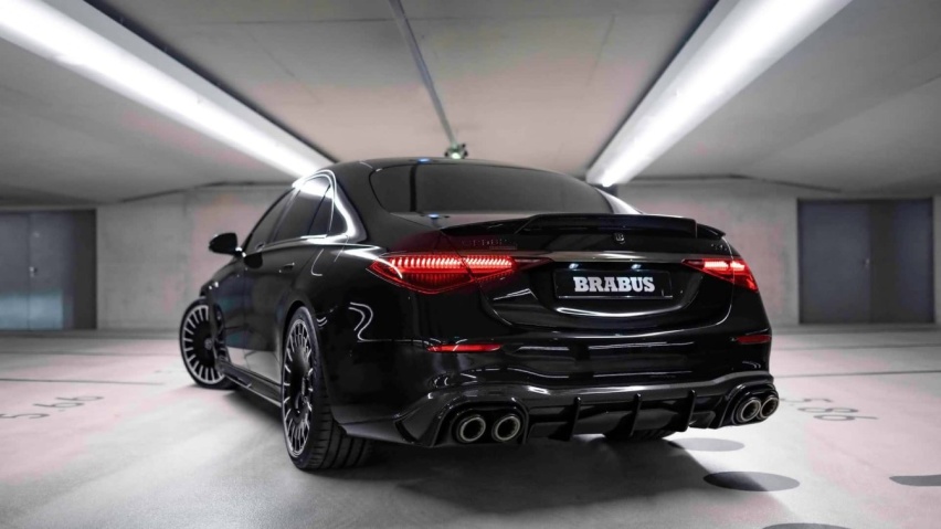 Brabus版奔驰S级推混动版 零百加速3.2秒 配V8发动机