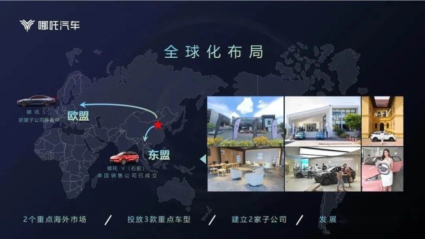 右舵电车基地/明年1月投产，哪吒海外工厂泰国奠基