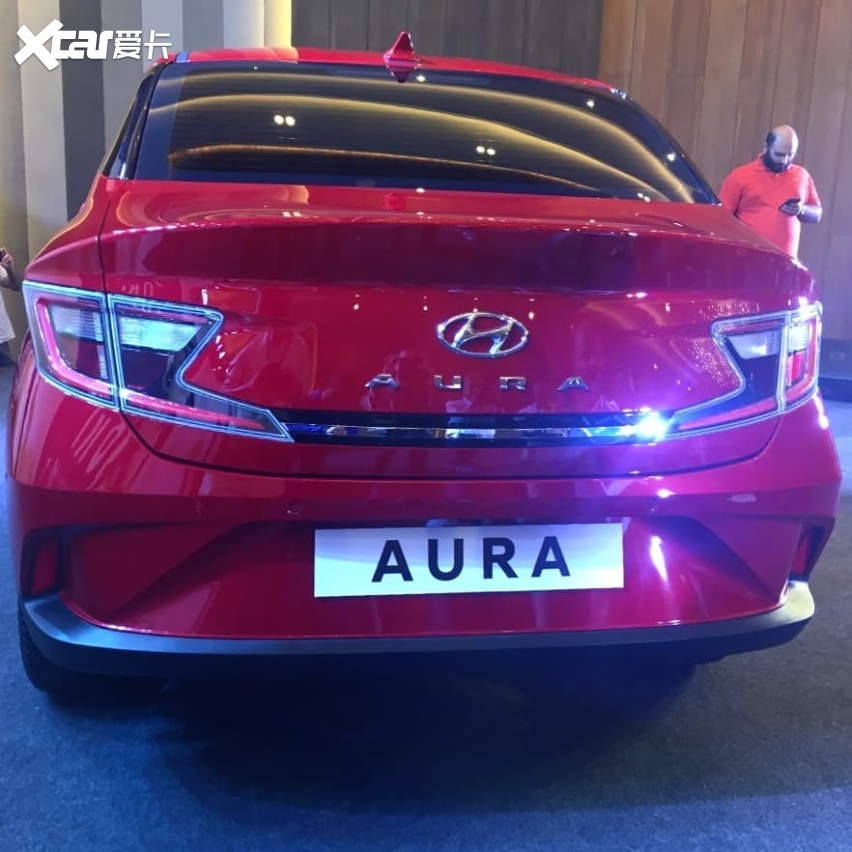 紧凑又时尚现代新款aura实车发布