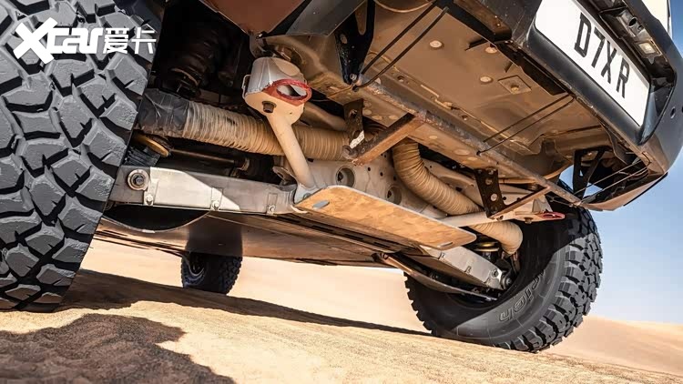 路虎卫士D7X-R曝光 量产基因下的达喀尔征服者