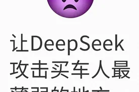 跟风用DeepSeek推车，被喷到沉默…