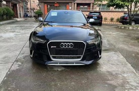 16款奥迪RS6仅售41万，4.0T V8的强悍性能，屠牛宰马，小菜一