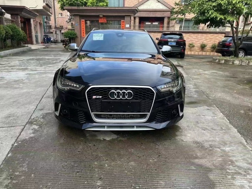 16款奥迪RS6仅售41万，4.0T V8的强悍性能，屠牛宰马，小菜一