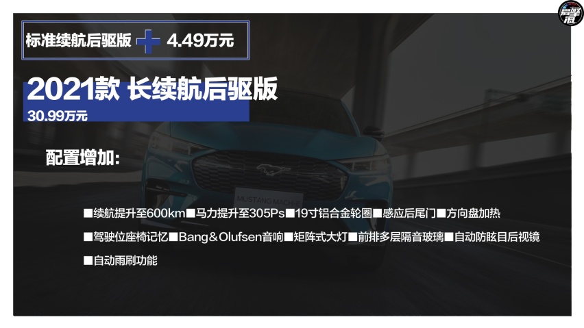 “电马”来袭 福特Mustang Mach-E购车手册