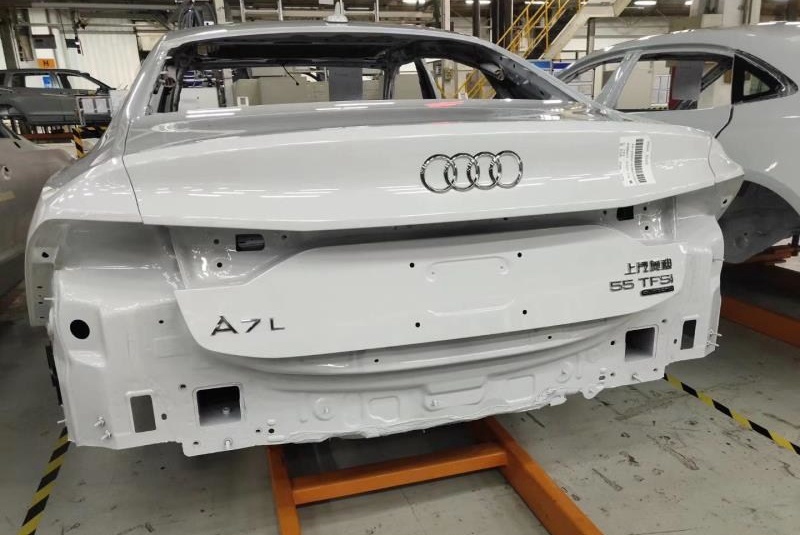 上汽奥迪稳了！奥迪A7L、Q4 e-tron、Q6即将国产