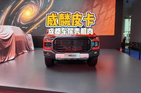 威麟皮卡登陆成都车展，R08、P3X、P2X齐亮相