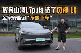 放弃山海L7puls 选了风神 L8，全家舒服到 “不想下车”